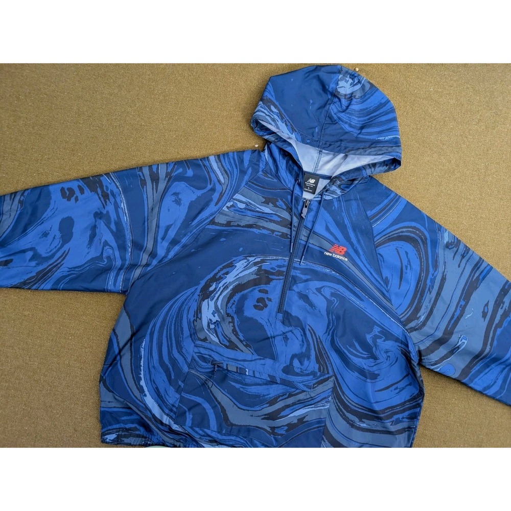 New Balance Essentials New Wave Jacket Size Large Unisex Watercolor